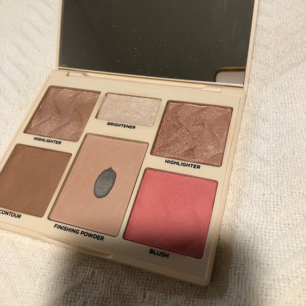 Cover fx perfector face palette light medium USED